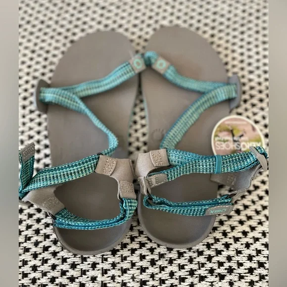 Xero Shoes Z-Trail EV Hiking Sandals Barefoot Zero Drop Size 8 NWT Blue - Picture 5 of 7